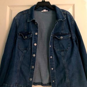 Soft material Jean jacket